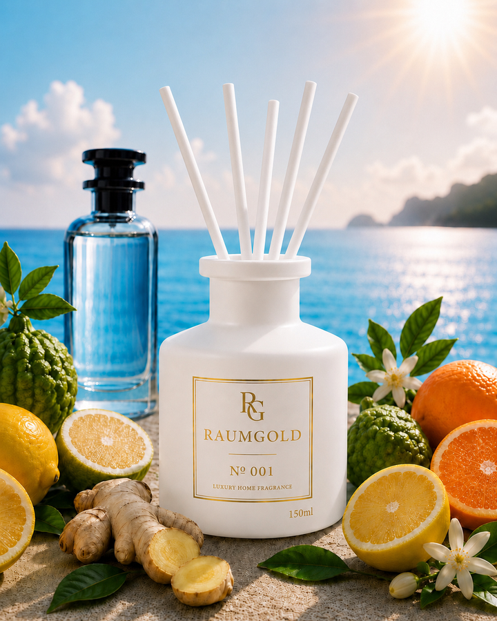 RAUMGOLD Nº 001 – Luxury Home Fragrance | Inspiriert von Imagination